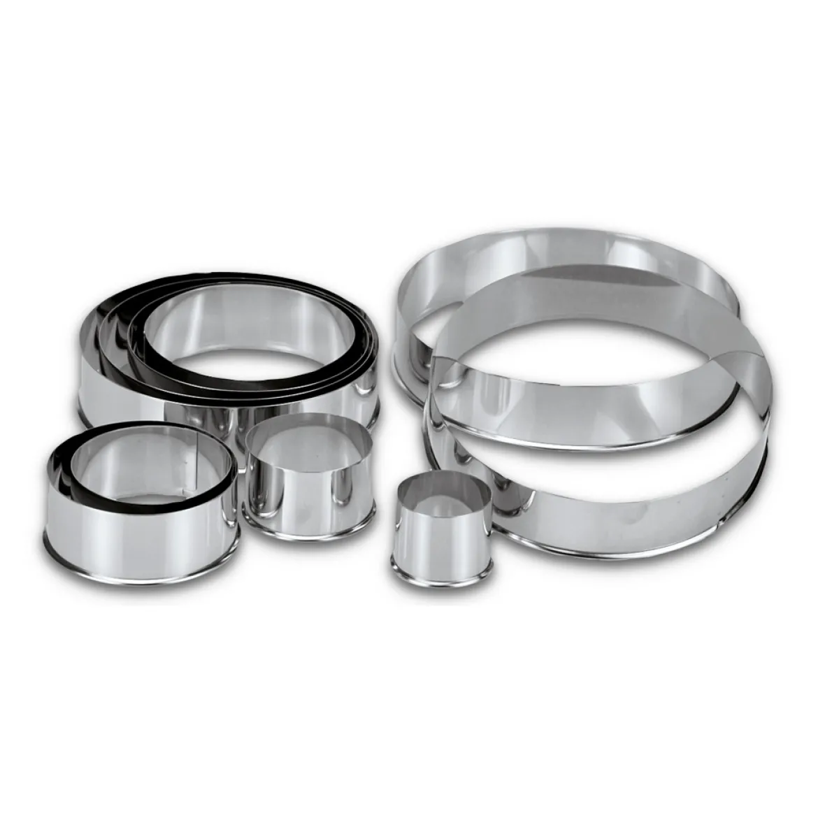 Städter Profi-Ausstecher 10er-Set Ringe/Kreise