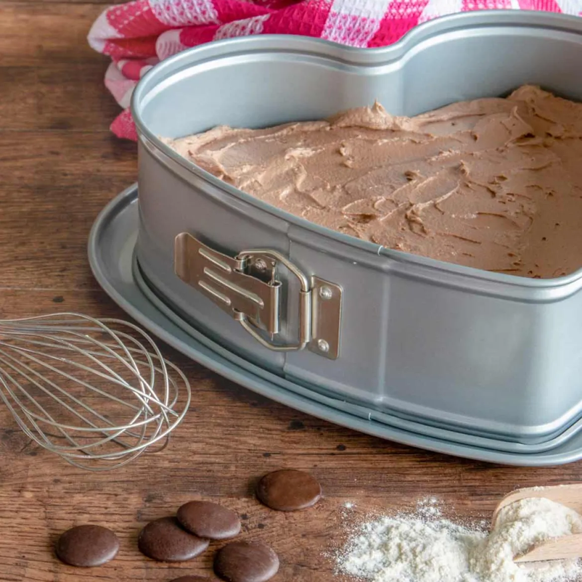 Städter Springform Herz "we love baking"
