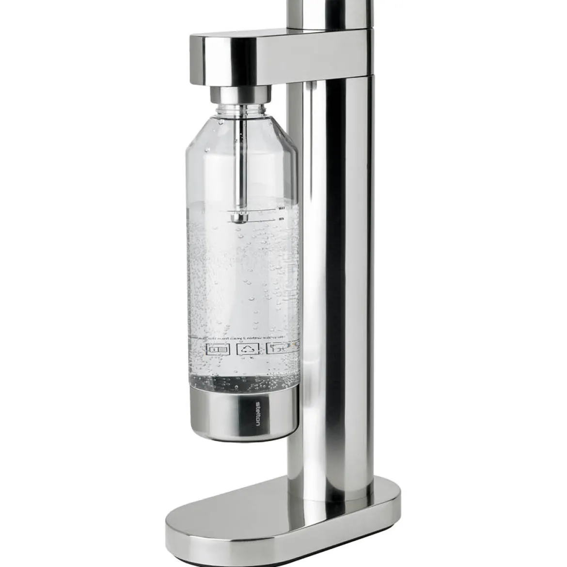 Stelton Wassersprudler Brus steel