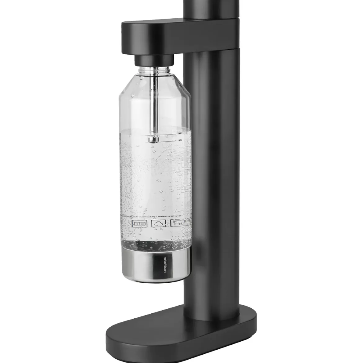 Stelton Wassersprudler Brus black