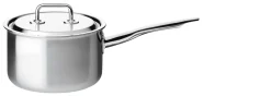 Stielkasserolle hoch mit Deckel 18 cm