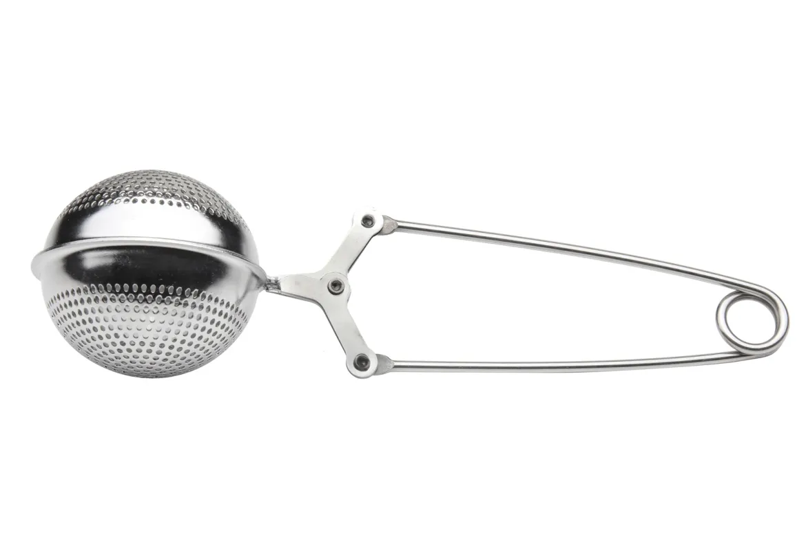 Teebrüher Edelstahl gelochtØ 5 cm