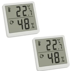 TFA 2er Set Digitales Thermo-Hygrometer