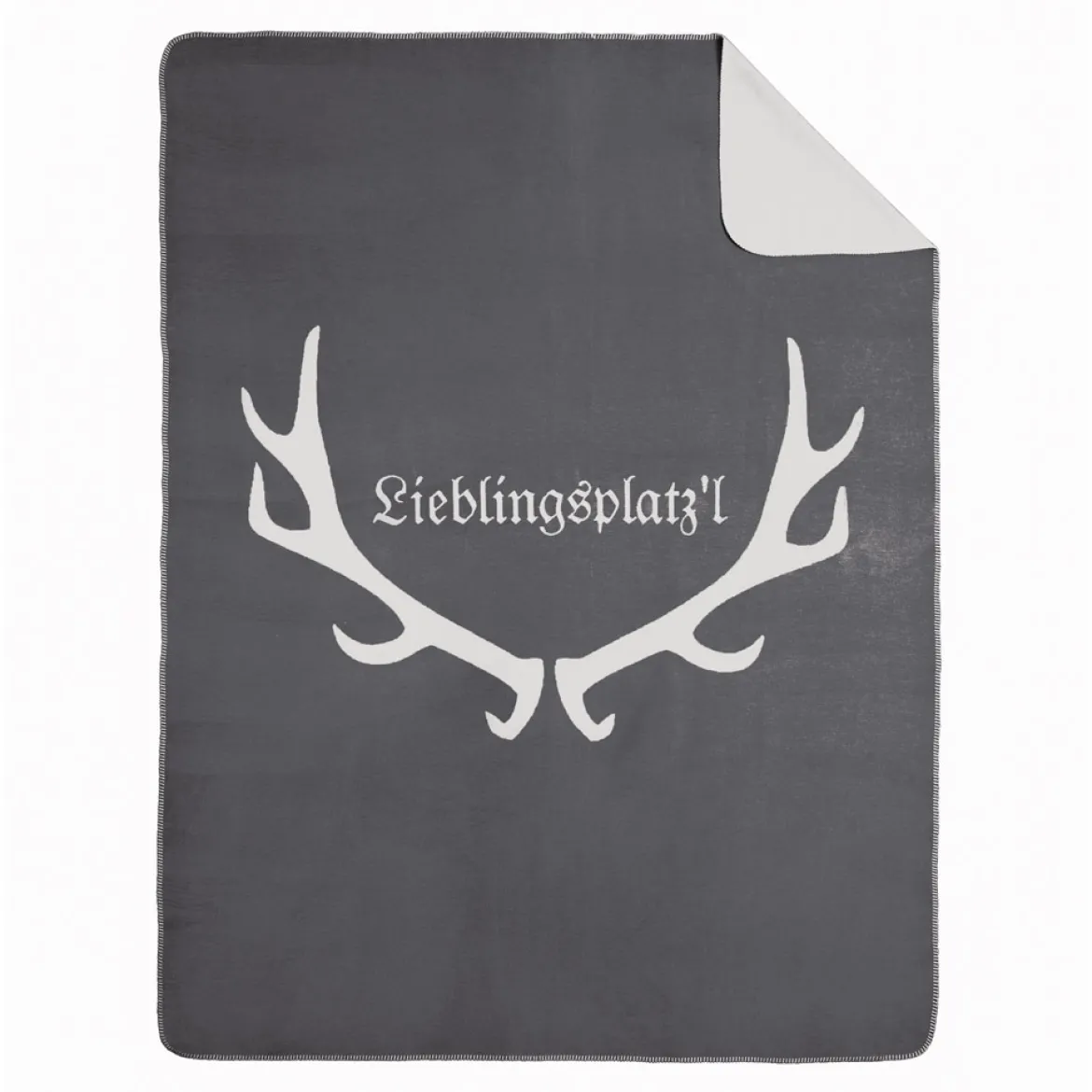 Tre-Pini Decke "Lieblingsplatz'l"