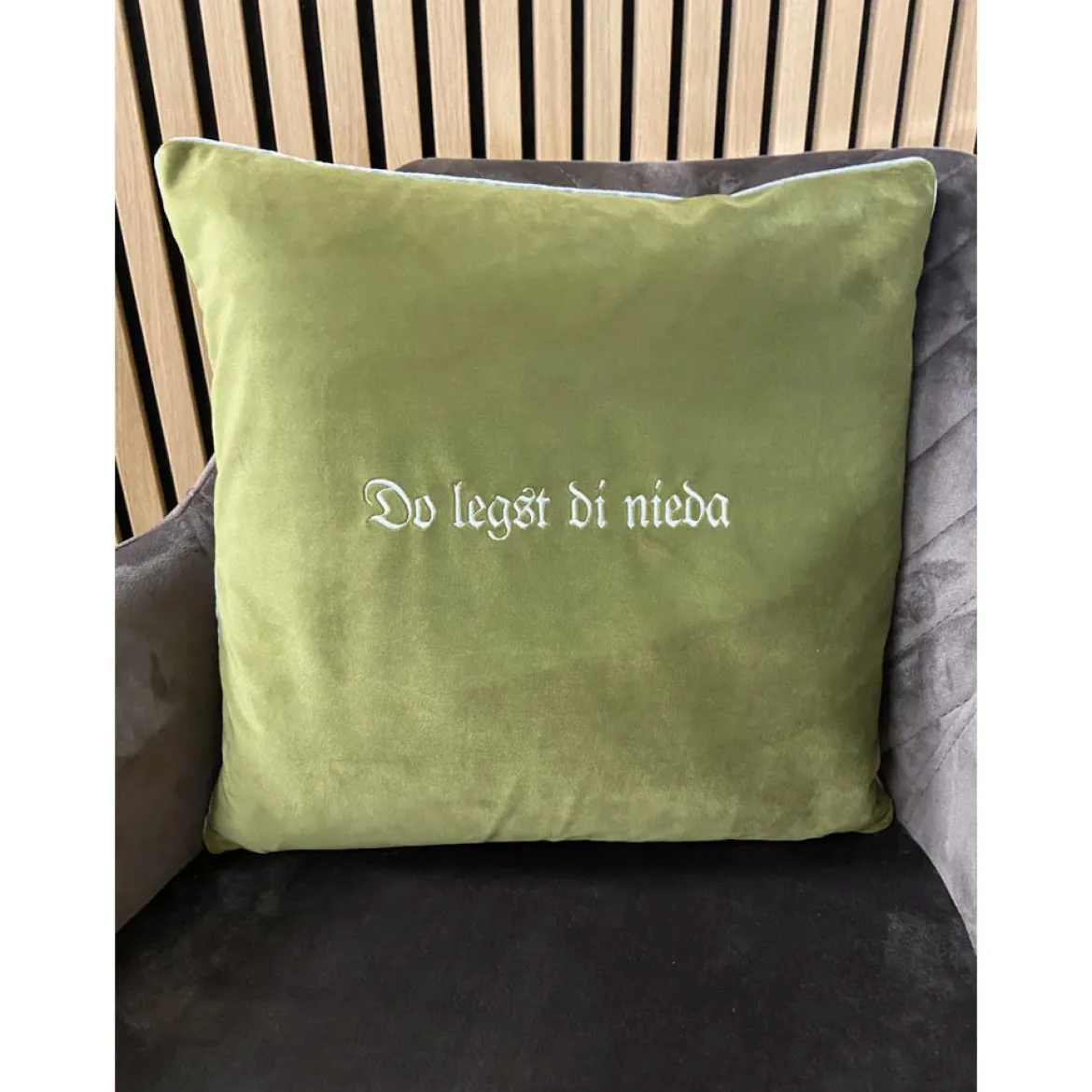 Tre-Pini Kissenhülle Malaga "Individualspruch"