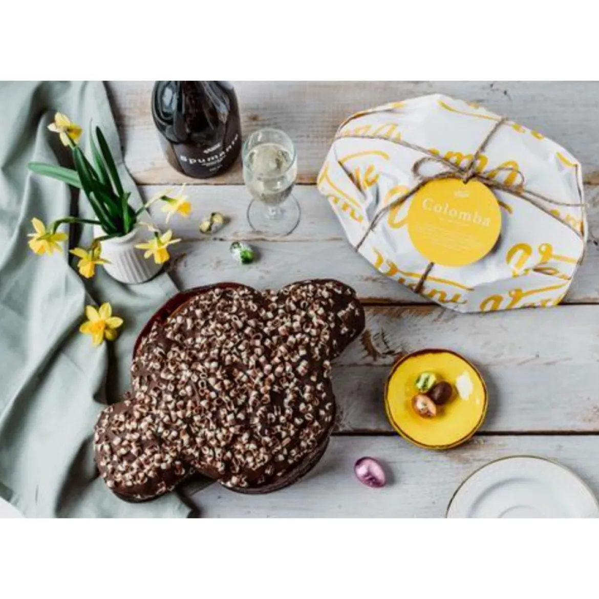 Venchi Hefekuchen "Colomba al Limoncello"