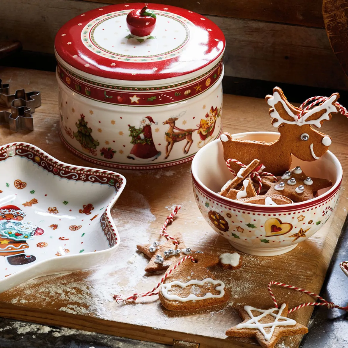 Villeroy & Boch Gebäckdose Porzellan "Winter Bakery Delight"
