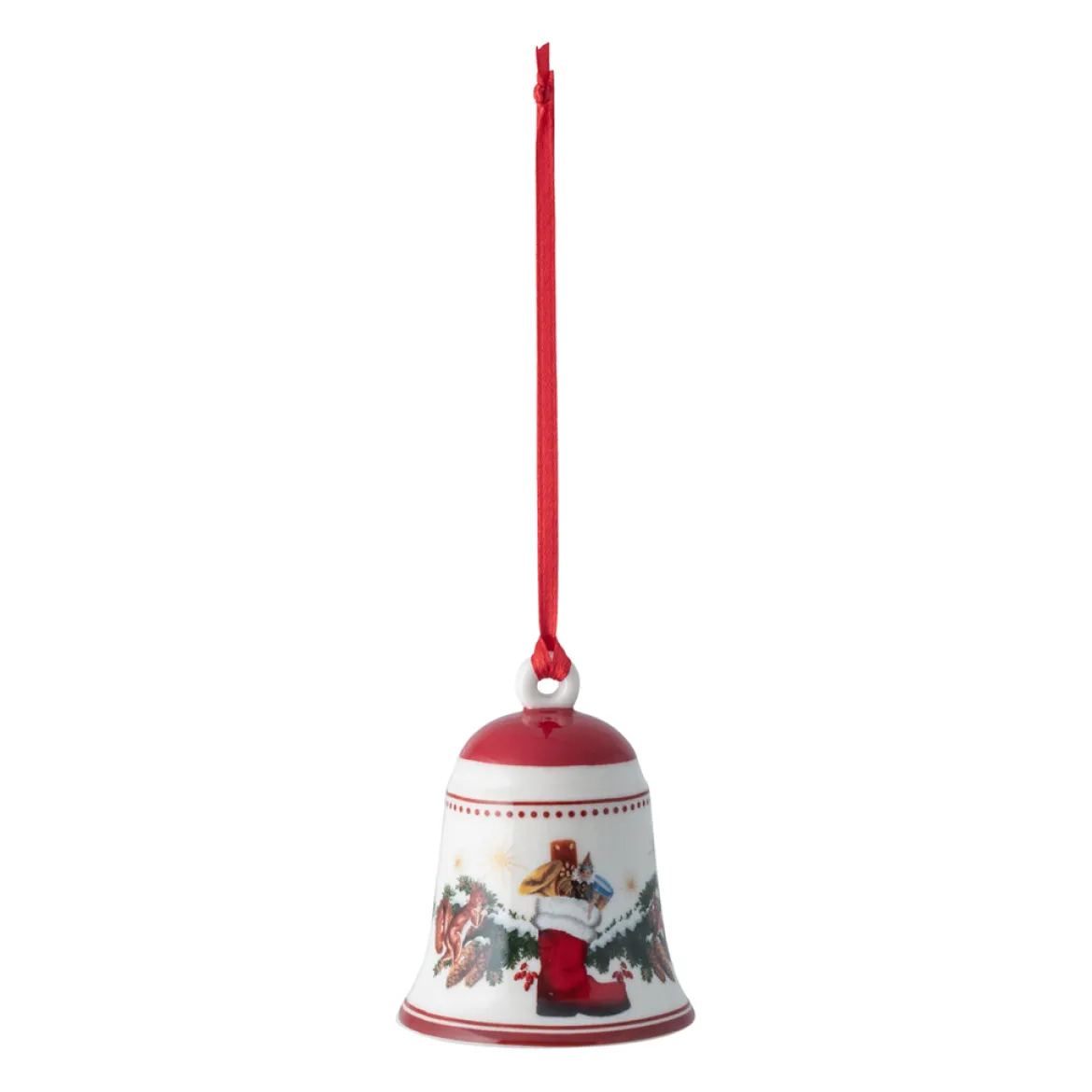 Villeroy & Boch Glocke, Waldtiere 5,5x5,5x6,9cm "My Christmas Tree"