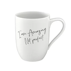 Villeroy & Boch Henkelbecher "Statement I am Amazing. Not Perfect."