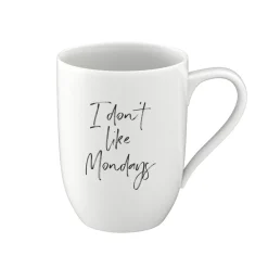 Villeroy & Boch Henkelbecher "Statement I don´t like mondays"