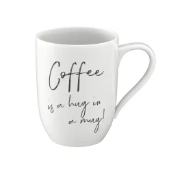Villeroy & Boch Henkelbecher "Statement Coffee is hug in a mug"