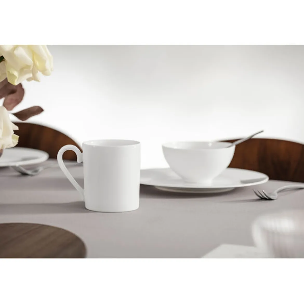 Villeroy & Boch Henkelbecher "Royal weiß"