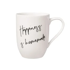 Villeroy & Boch Henkelbecher "Statement Happiness is homemade"