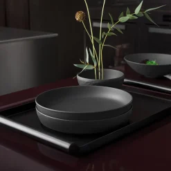 Villeroy & Boch Iconic Schale flach schwarz 24x4cm