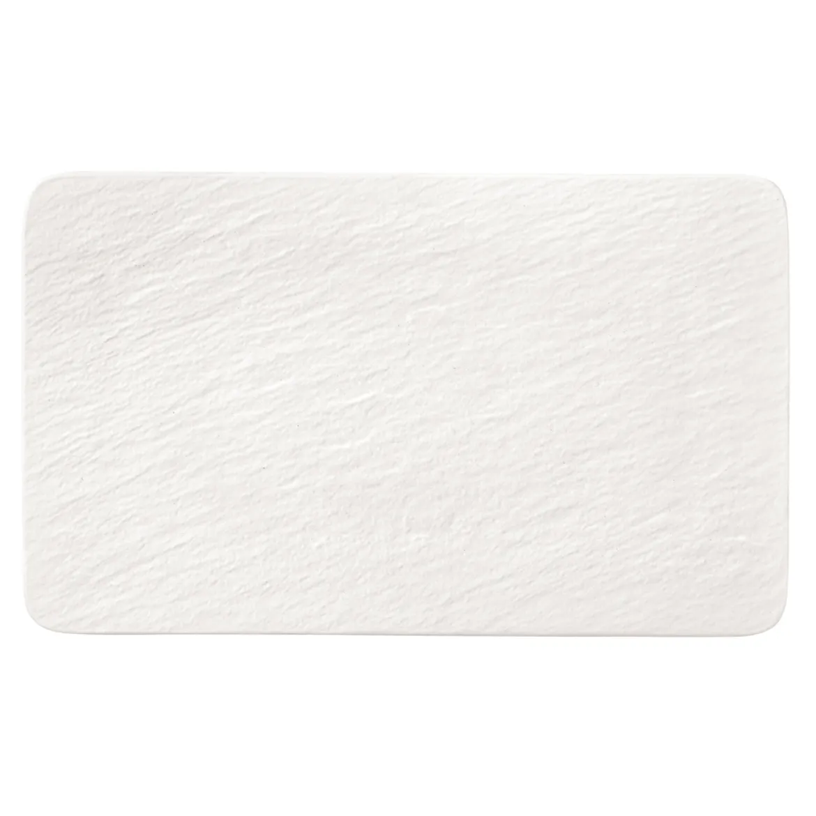 Villeroy & Boch Manufacture Rock blanc Multifunktionsteller rechteckig 28x17x1,5cm