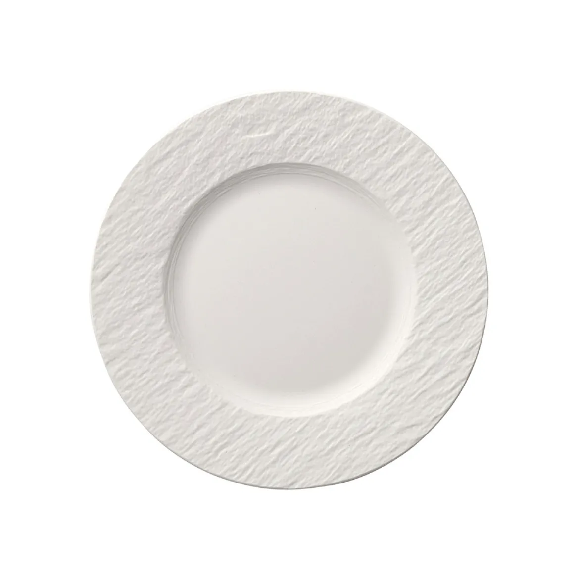 Villeroy & Boch Manufacture Rock blanc Frühstücksteller 22x22x2cm