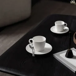 Villeroy & Boch Manufacture Rock blanc Kaffeeuntertasse 15,5x15,5x2cm