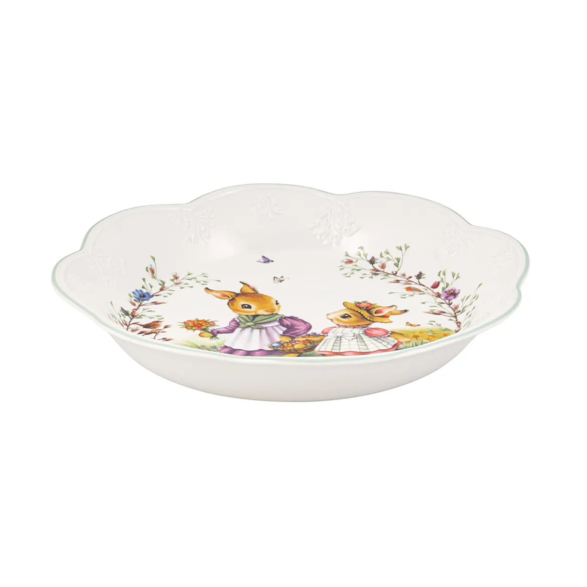 Villeroy & Boch Schale groß, Blumenwiese 30,5x30,5x5cm "Spring Fantasy"