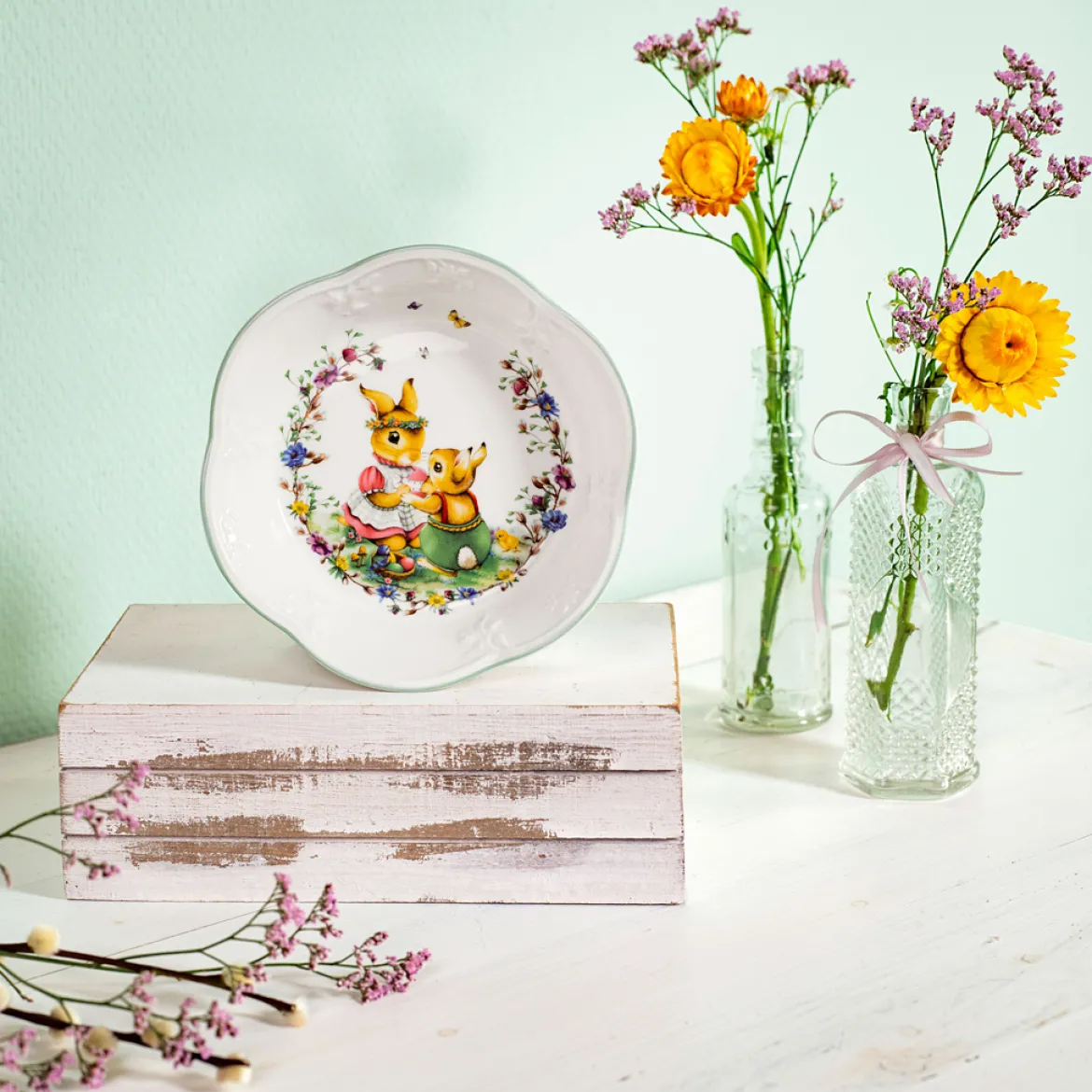 Villeroy & Boch Schale klein, Anna & Paul 16x16x3,5cm "Spring Fantasy"