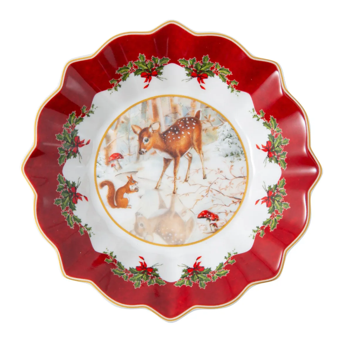 Villeroy & Boch Schale klein, Rehkitz 16,5x16,5x3cm "Toy's Fantasy"