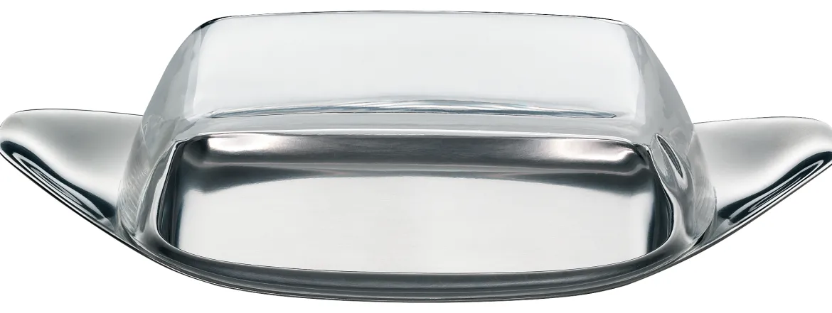 WMF Butterdose, 22 x 11 cm "Wagenfeld"
