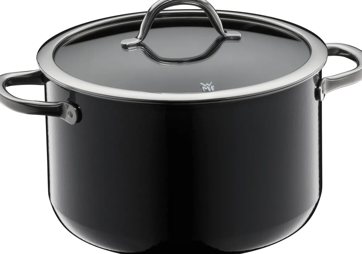 WMF Fusiontec Inspire Fleischtopf mit Deckel, 24 cm, Black